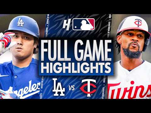 洛杉磯道奇 vs. 明尼蘇達雙城 - 2026/6/22 MLB賽季 全場精華 🔥 (Los Angeles Dodgers vs Minnesota Twins - FULL GAME HIGHLIGHTS 🔥 June 22, 2026 MLB Season)