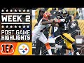 Bengals vs. Steelers | NFL Week 2 Game Highlights
