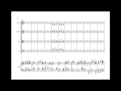 Piano Quintet in D Major (3/4); N.E. Wheeler - Original Composition