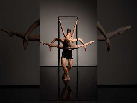 🇺🇦 Model poses for photoshoot📸 Ballet. Models Olga and Valery