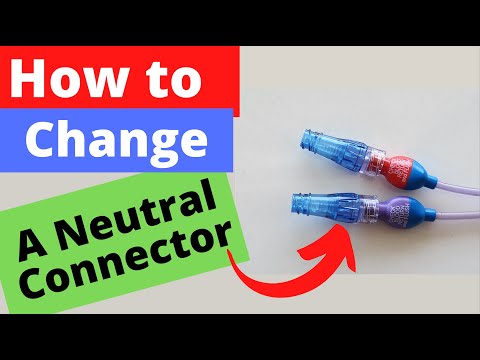 How to Change a Clave or Microclave Neutral Connector