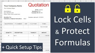 How to Lock and Protect Individual Cells in Excel + Bonus Tips for Quick Setup