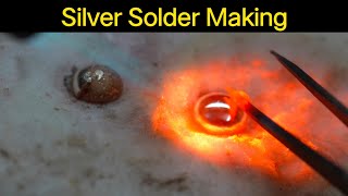 Silver Solder Making | Hard, Medium & Easy Solder Complete Tutorial