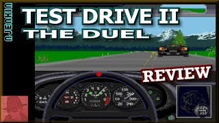 Test Drive II : The Duel - on the SEGA Genesis / Mega Drive - with Commentary !!