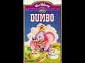 Opening To Dumbo VHS 1999
