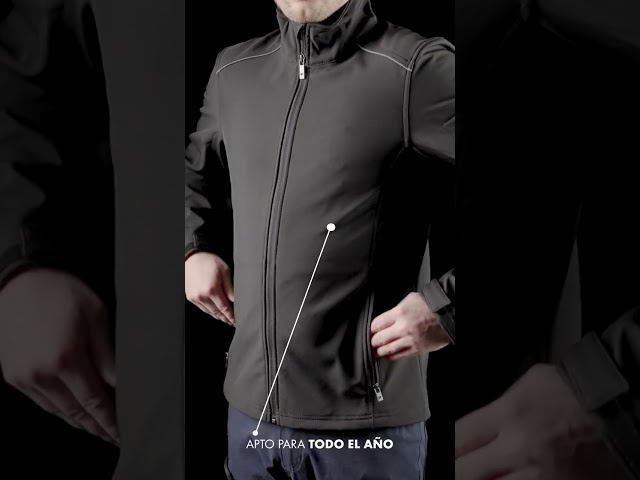 Vídeo relacionado con MYKDMCL Personaliza Tu Logo Chaqueta Hombres Soft Shell Abrigo Chaqueta De Entrenamiento A Prueba De Viento Primavera Otoño Abrigo con Capucha Black,L
