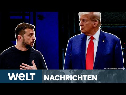 PUTINS KRIEG: Nach Trump-Hammer! Eindringlicher Selenskyj-Appell! Jetzt reagiert Europa I STREAM