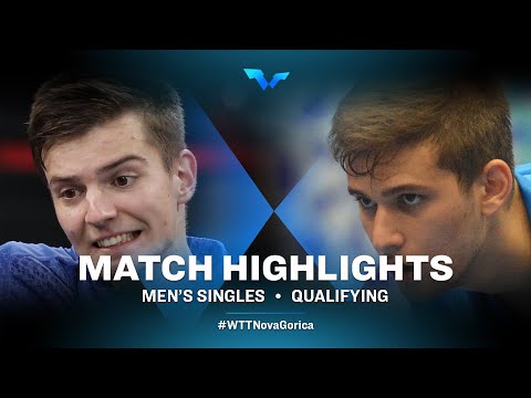 Highlights | Rares Sipos vs Cristian Pletea | MS Qual | WTT Contender Nova Gorica 2022