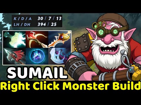 SUMAIL [Sniper] Full Build Right Click To Kill 30 Monsters Without Mercy In Dota2 #dota2 #SUMAIL