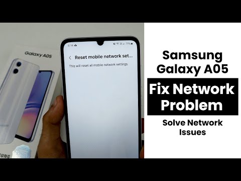 Fix Network Problem In Samsung Galaxy A05 | Solve Network Issues