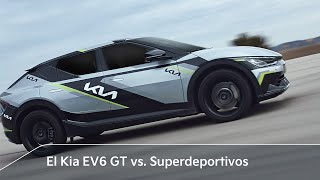 El Kia EV6 GT vs. Superdeportivos Trailer