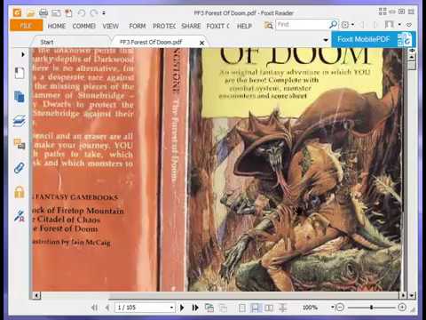 Let's Play The Forest of Doom (Fighting Fantasy Game Book) Part 1