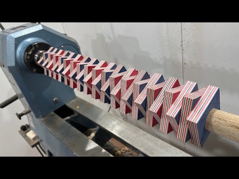 Woodturning - Stars & Stripes