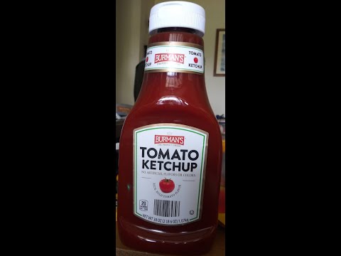 Burman's Tomato Ketchup Review