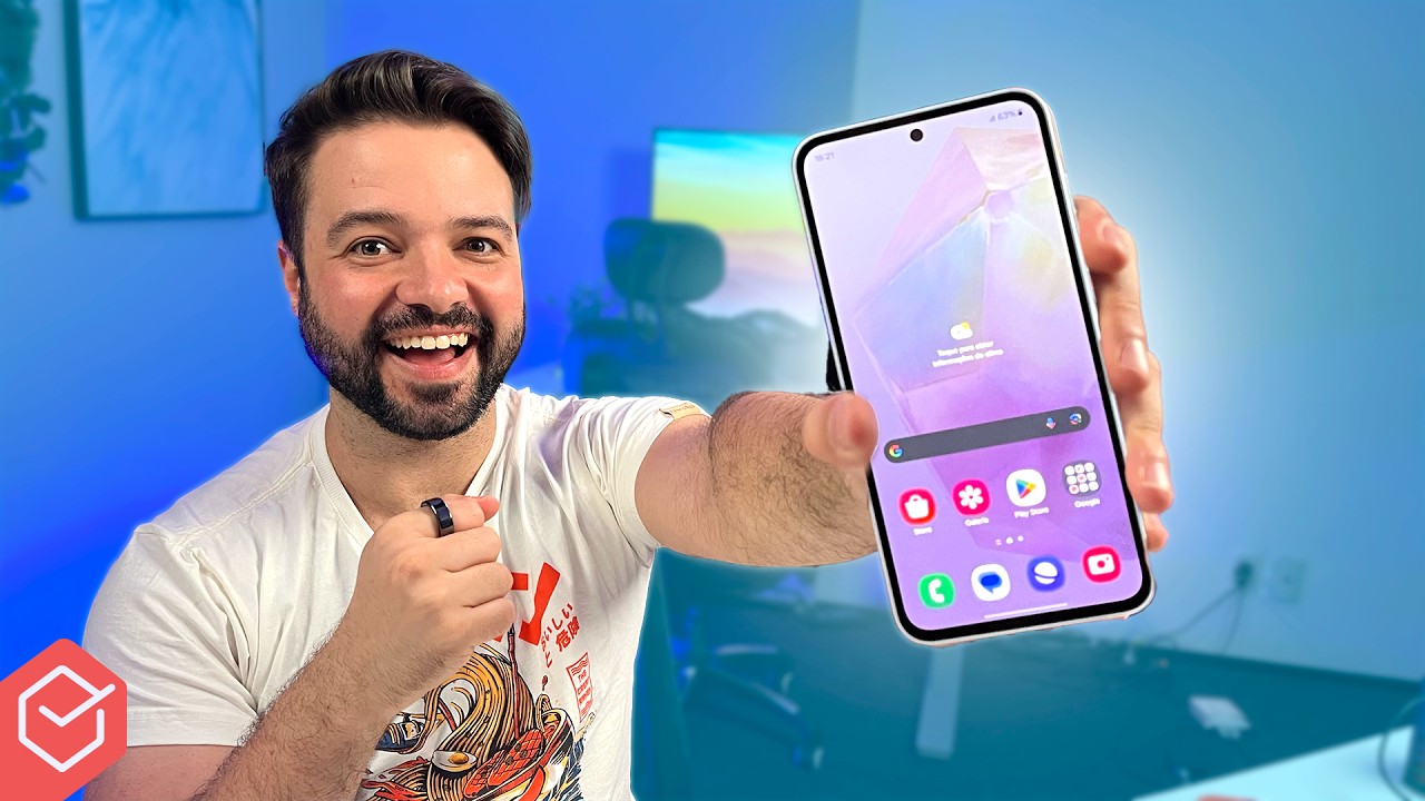 Novo GALAXY A35 // você PRECISA ficar de OLHO NESSE MODELO! Bem melhor!