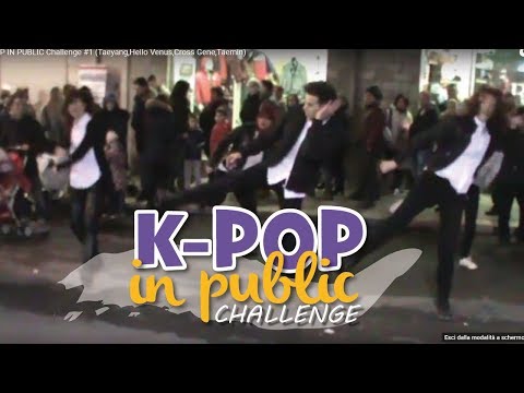 KPOP IN PUBLIC Challenge #1  (Taeyang,Hello Venus,Cross Gene,Taemin)