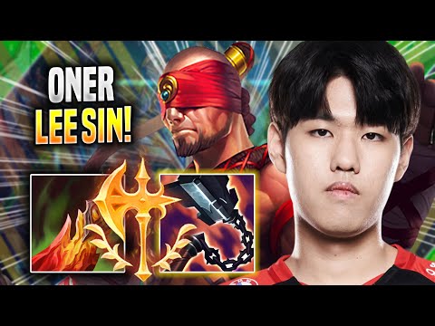ONER IS A MONSTER WITH LEE SIN! - T1 Oner Plays Lee Sin JUNGLE vs Nidalee! | Season 2022