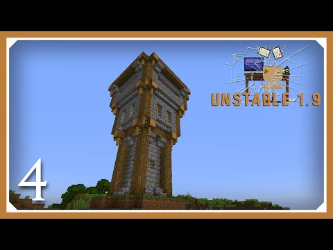 Minecraft Mods: FTB Unstable | Base Tower | E04 | (Hypermine Modded 1.9.4 SMP)