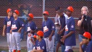 North Martin 12u Runner Up 2009 Little Tarheel District 7 Trophy Presentation