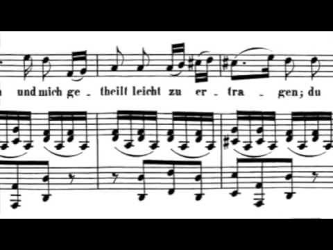 L. van Beethoven - Ich liebe dich (Je t'aime) ; Dietrich Fischer-Dieskau