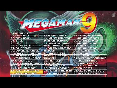 Mega Man 9 Soundtrack (OST, 35 Tracks) Megaman