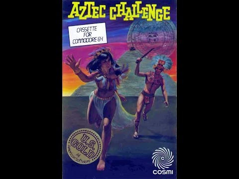 C64 gameplay with commentary - Aztec Challenge