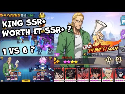 🔥🔥 PVP Endless Battle Zone King SSR+ B 4* Awaken 2* Showcase Kabuto - One Punch Man The Strongest