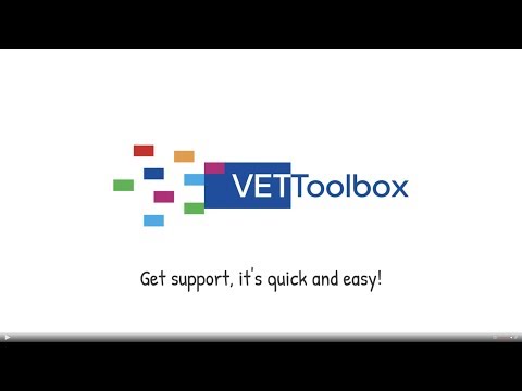 How to get the VET Toolbox support? Watch our animation!
