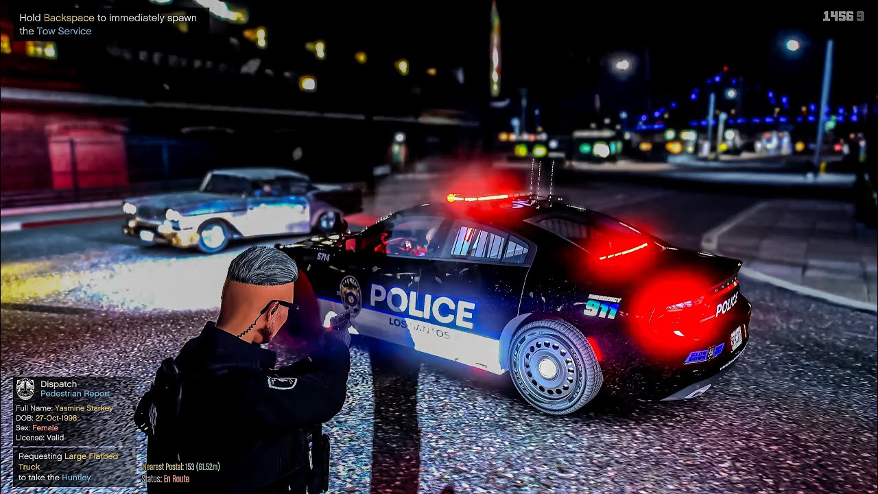 Playing As A Police Officer in GTA 5 LSPDFR 2024 Gang Shotout