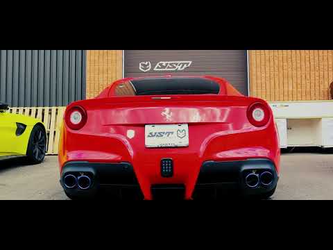 Sounds Amazing! Ferrari F12 Armytrix Titanium Exhaust