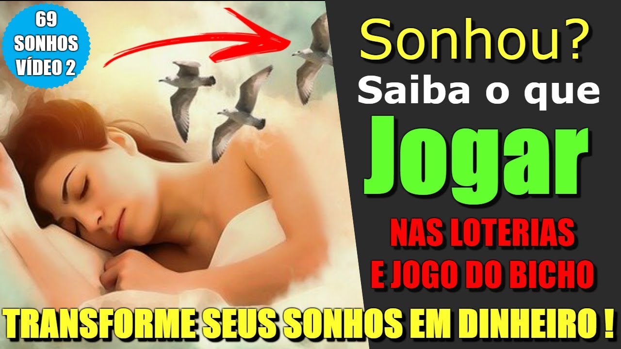 COMO GANHAR NO JOGO DO BICHO E LOTERIAS CAIXA - PALPITES DOS SONHOS ( VÍDEO 02 )