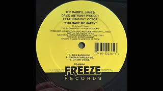 Darryl James & David Anthony Project – You Make Me Happy (david a capella mix) Freeze records 1992