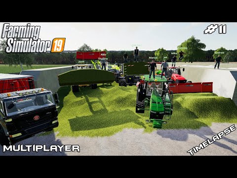 Biggest silage harvest we ever done | PGR Sliwno | Multiplayer Farming Simulator 19 | Episode 11