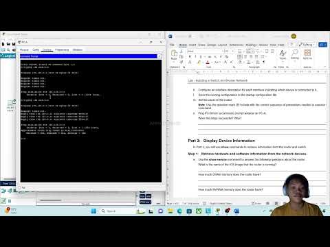 6.5.1.2 Lab Building a Switch and Router Network