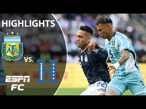 Argentina 2-0 Honduras 