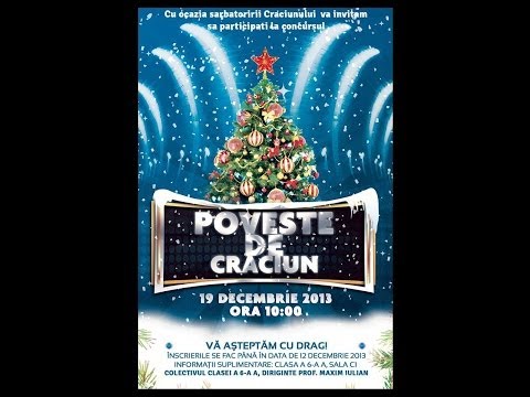 Partea 1 Poveste de Craciun - Colegiul Codreanu Barlad