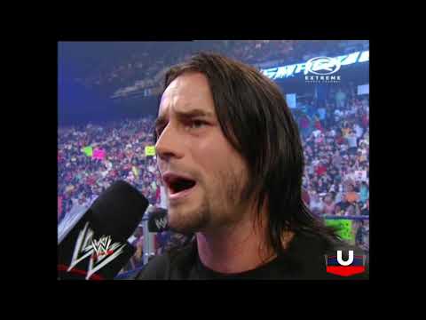 WWE SmackDown 24.07.2009: CM Punk i Jeff Hardy segment - PL