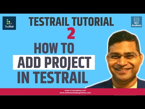 TestRail Training Add Project in TestRail