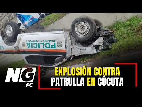 🔴 EXPLOSIÓN CONTRA PATRULLA EN CÚCUTA