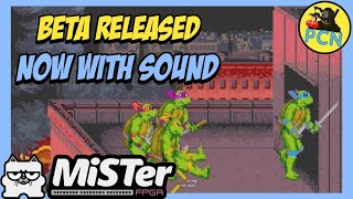 NOW WITH SOUND | Teenage Mutant Ninja Turtles 1989 Arcade Beta Core | MiSTer FPGA DE10 NANO