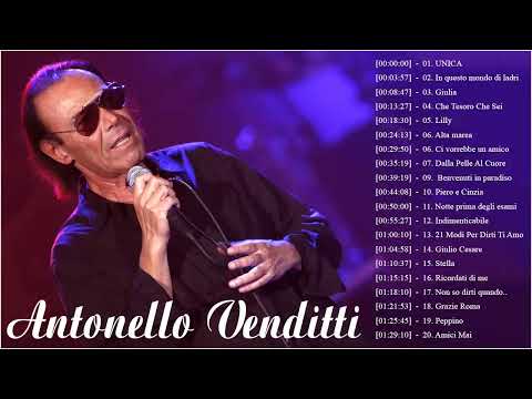 Le 50 migliori canzoni di Antonello Venditti || Antonello Venditti Greatest Hit 2022