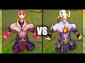 Nightbringer Lee Sin vs Prestige Nightbringer Lee Sin Skins Comparison (League of Legends)