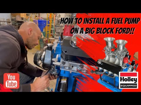 EASY!! How to Install a Fuel Pump on a Big Block Ford! #nonamenationals