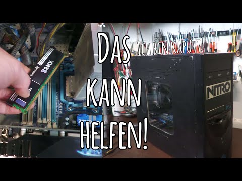 PC macht kein Bild/geht nicht an/fährt nicht hoch | Live Diagnose als Hilfe