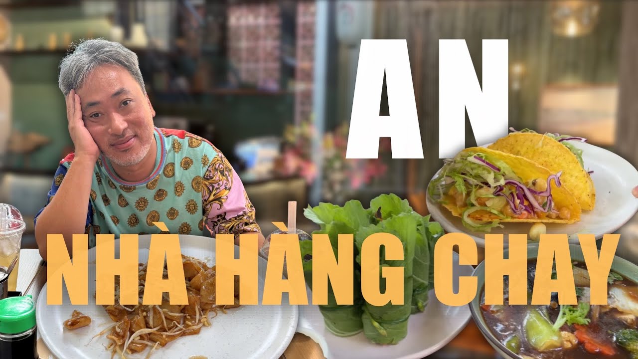 Vegetarian Food in Ho Chi Minh City with Nguyễn Quang Dũng
