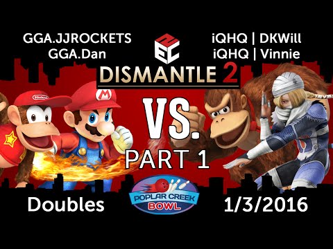 Dismantle 2 (Doubles): GGA. Dan & GGA. JJROCKETS vs. iQHQ l Vinnie & iQHQ l DKWill - LB  Part 1