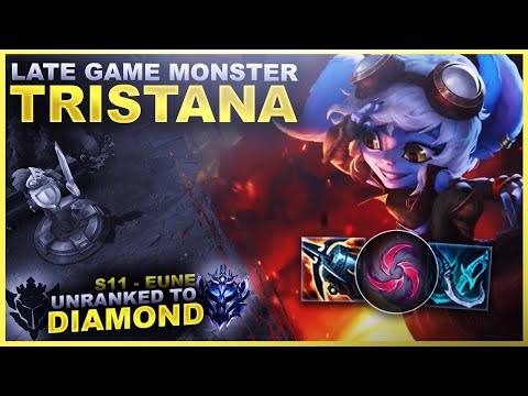 TRISTANA... THE LATE GAME SCALING MONSTER! - Unranked to Diamond: EUNE Edition | League of Legends
