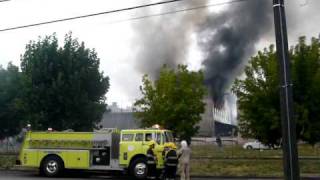 preview picture of video 'Incendio Carcel de Chillan Terremoto 2010 Chile - 01'