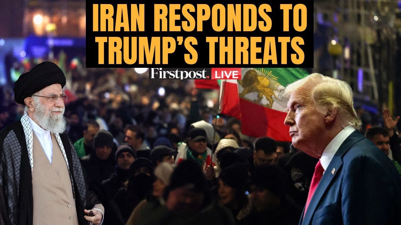 Iran Protests LIVE Updates: Iranian Govt. Reacts to Trump's Threats | Iran Unrest | Trump vs Iran