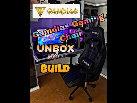 Gamdias APHRODITE MF1 L gaming Chair UNBOXING and ASSEMBLE